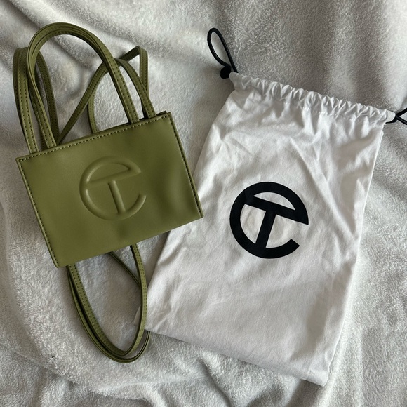 Telfar Bag Olive Small Dark Olive Telfar Bag